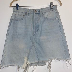 FREE PEOPLE JEAN SKIRT